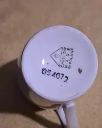 Polska porcelana mlecznik Ćmielów sygnowany — ujęcie 3