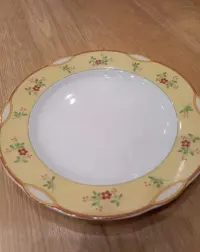 Porcelanowy talerz obiadowy TRIPTIS Thuringen 1891 Germany — ujęcie 2