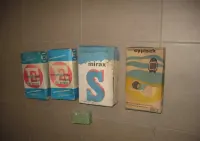 Proszek Cypisek Mirax Pollena stara chemia PRL — ujęcie 2