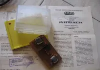 Stara antena Unitra TV Polkat wzmaczniacz mix telewizor PRL — ujęcie 3