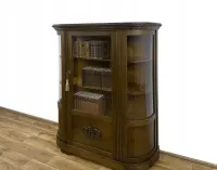 WITRYNA owalna BIBLIOTEKA antyk płaskorzeźby — ujęcie 3