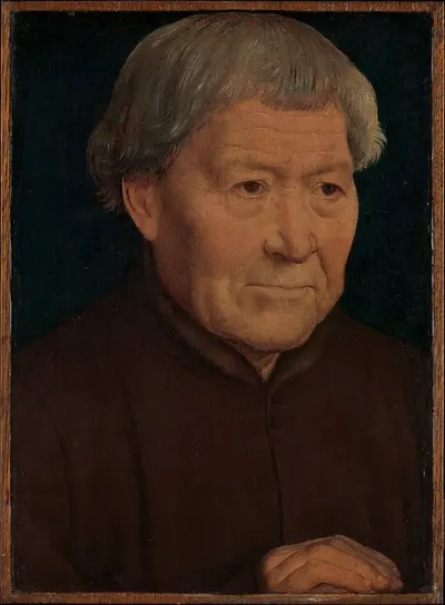 Portrait of an Old Man — Hans Memling — praca Jakub Wiśniewska, Olsztyn