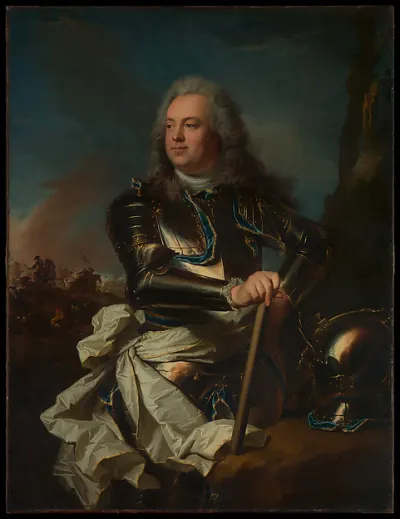 Portrait of a General Officer — Hyacinthe Rigaud — praca Natalia Górska, Bydgoszcz