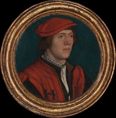 Portrait of a Man in Royal Livery — Hans Holbein the Younger — praca Antoni Sikora, Wrocław