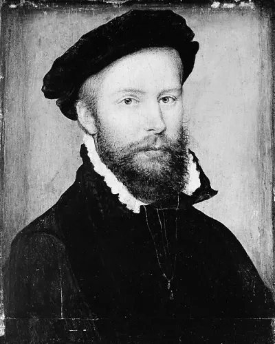 Portrait of a Man — Corneille de Lyon — praca Michał Nowak, Warszawa