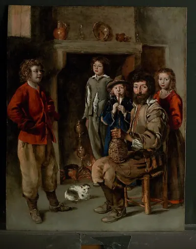 A Peasant Family — Antoine Le Nain — praca Wojciech Wójcik, Bydgoszcz