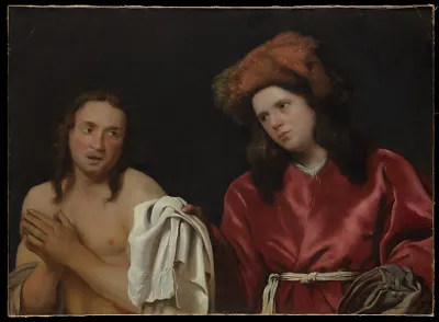 Clothing the Naked — Michiel Sweerts — praca Grzegorz Nowak, Warszawa