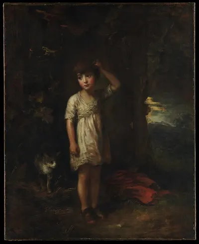 A Boy with a Cat—Morning — Thomas Gainsborough — praca Marcin Sikora, Wrocław