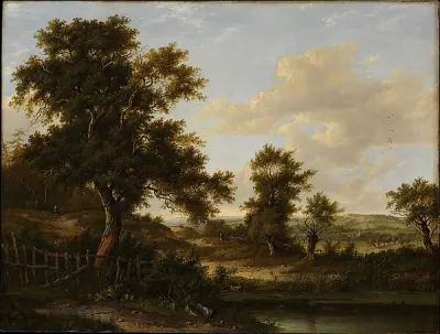 Near Penshurst, Kent — Patrick Nasmyth — praca Adam Kowalczyk, Szczecin