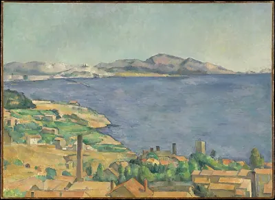 The Gulf of Marseille Seen from L'Estaque — Paul Cézanne — praca Dorota Lewandowski, Poznań