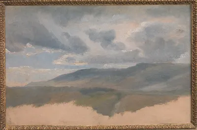 Landscape Study with Clouds — Emile Loubon — praca Katarzyna Kamińska, Katowice