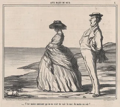 Dzieło bez tytułu — Honoré Daumier — praca Grzegorz Michalski, Rzeszów