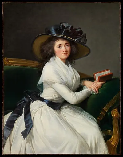 Comtesse de la Châtre (Marie Charlotte Louise Perrette Aglaé Bontemps, 1762–1848) — Elisabeth Louise Vigée Le Brun — praca Karolina Zieliński, Wrocław
