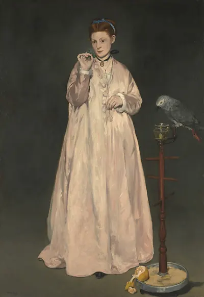 Young Lady in 1866 — Edouard Manet — praca Monika Czajka, Rzeszów