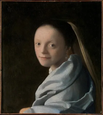 Study of a Young Woman — Johannes Vermeer — praca Beata Głowacki, Kraków