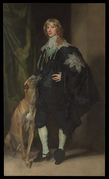 James Stuart (1612–1655), Duke of Richmond and Lennox — Anthony van Dyck — praca Filip Nowak, Warszawa