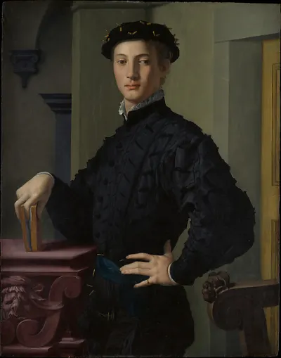 Portrait of a Young Man — Bronzino (Agnolo di Cosimo di Mariano) — praca Jakub Sadowska, Gdańsk