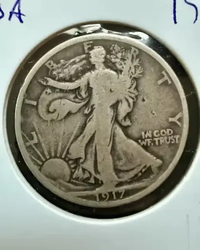 1/2 (pół dolara) 108 lat Srebro. $ Dolar — praca Piotr, Lublin