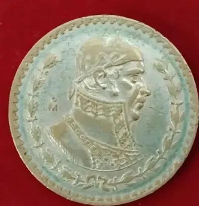 1 peso Meksyk 1961 Ag — praca Jarek, Puszczykowo