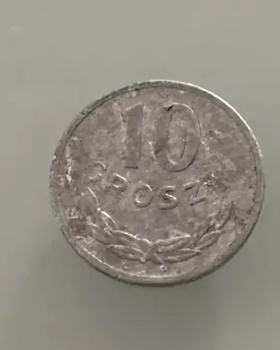 10 gr PRL 1979 kolekcjonerska. — praca Damian, Rożdżałów-Kolonia