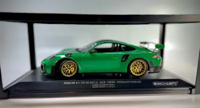1:18 Porsche 911 991.2 GT2 RS 2018 Weissach Package Green [MINICHAMPS] — praca Palma68, Komorów