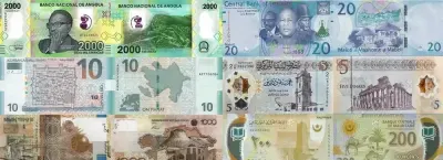 135 Banknoty Kolekcjonerskie Reprodukcja kopia (390) — praca mlking77, Warka