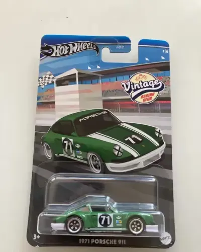 1971 Porsche 911 Vintage Racing Club 5/6 Hot Wheels Stan Perfekcyjny — praca Krzysztof, Białystok