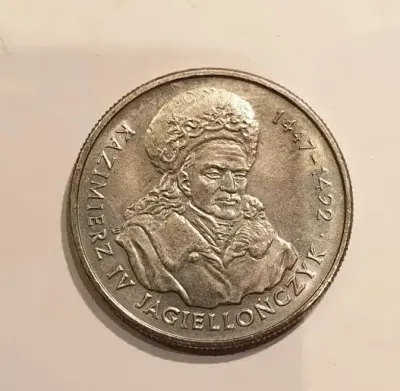 20.000 zł z 1993 ..Kazimierz IV Jagiellończyk ..35 zł — praca Ryszard, Kalisz