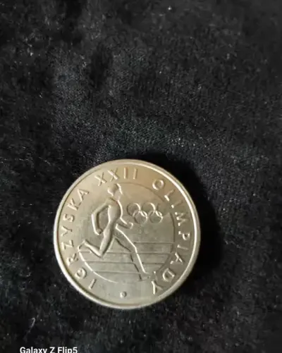 20 zł XXII Igrzyska Olimpiady 1980 — praca Adrian, Warszawa