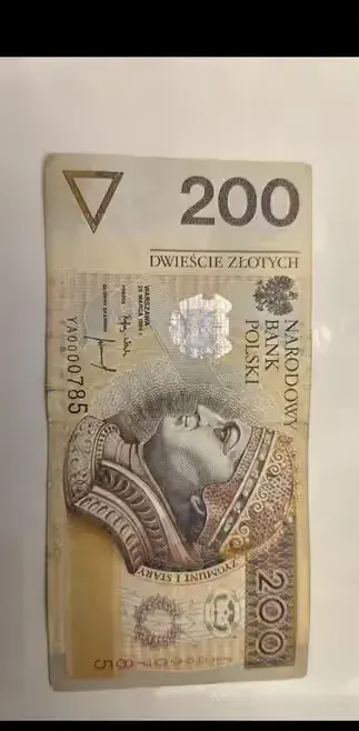 200 zł 1994 YA seria zastępcza — praca robert, Kurów