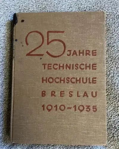 25 Jahre Technische Hochschule Breslau — praca Hania, Wrocław