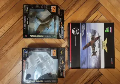 3 modele polskich samolotów Die Cast — praca Darek, Warszawa