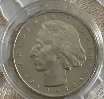 50 zł Fryderyk Chopin 1972 — praca Jan, Mielec