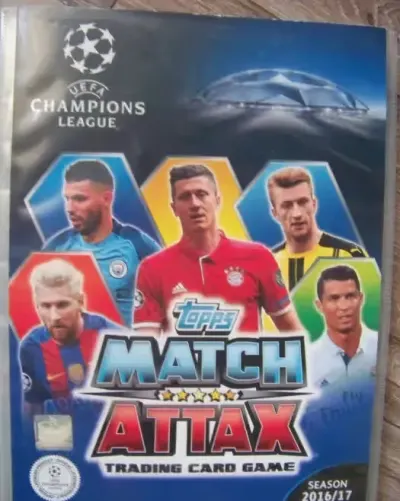Album+karty Topps Match Attax 2016/2017 — praca Gabriela, Jaworzno