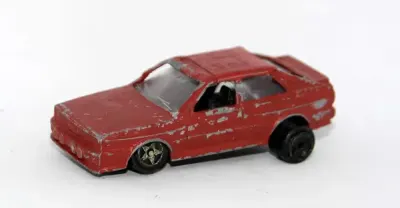 Audi Quattro 1:64 model metalowy lata 80 PRL resorak vintage — praca RIIDII, Wrocław