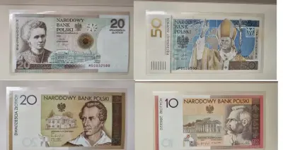 Banknoty kolekcjonerskie — praca Andrzej, Antoniew