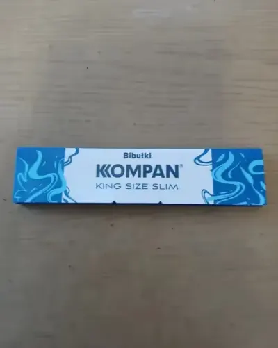 Bibułki Kompan King Size Slim 25szt — praca Leszek, Wilkszyn