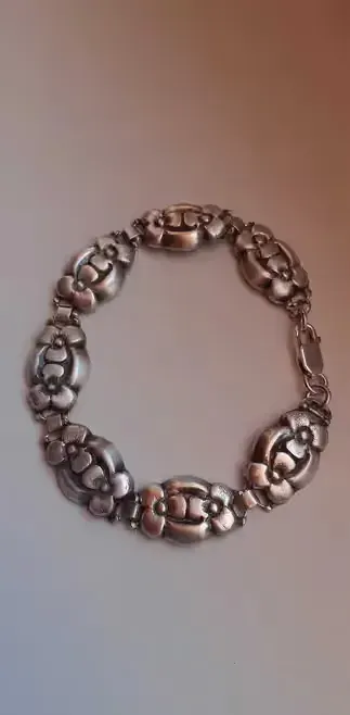Bransoletka srebro 925 VINTAGE. — praca tel.725922746, Barcin