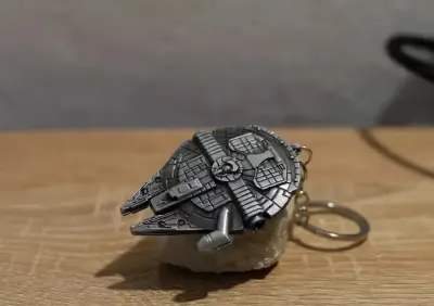 Brelok statek Sokół Millenium Gwiezdne Wojny Star Wars Han Solo — praca Michał, Tczew