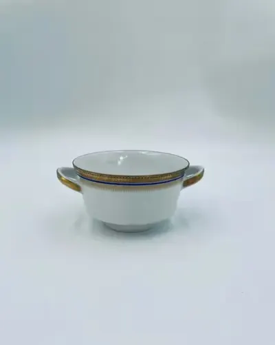 Bulionówka porcelanowa Mitterteich Bavaria — praca Monika, Przekora