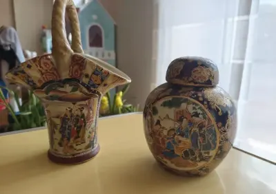 Chińska porcelana  PRL — praca Grażyna, Łódź