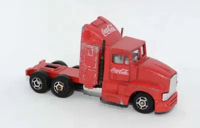 Coca-Cola Truck 1:87 model metalowy resorak vintage retro — praca RIIDII, Wrocław