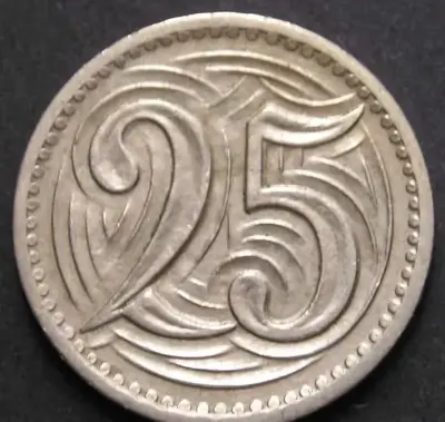 Czechosłowacja 25 halerzy 1933 — praca Janolsk, Łódź