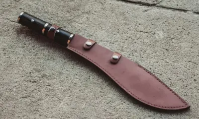 Duży Nóż Taktyczny Maczeta Myśliwski Pokrowiec — praca Jacek, Wrocław