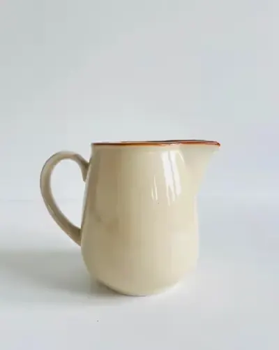 Dzbanuszek Vintage Tułowice ceramiczny z okresu PRL — praca Sklepik, Łódź