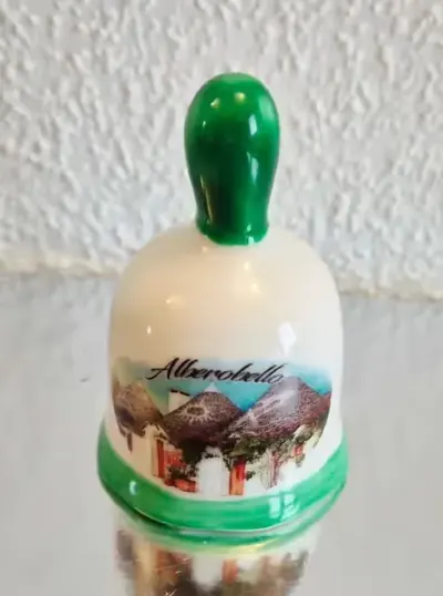 Dzwoneczek kolekcjonerski Alberobello — praca hanna, Niemcz