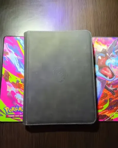 Ekskluzywny Binder na karty TCG 9 kieszeni / 360 miejsc – Pokemon One Piece klaser karty piłkarskie  kolekcjonerskie — praca Pokemon Dreams, Gdańsk
