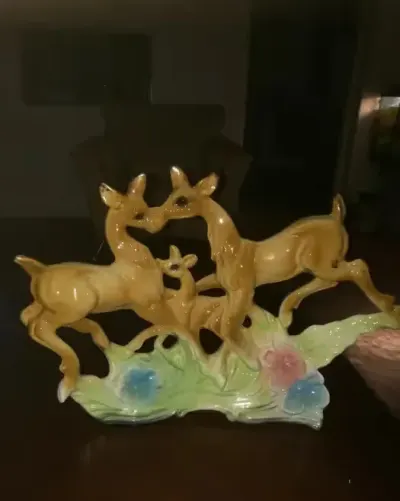 Figurka,sarenki,porcelana — praca Moli, Aleksandrów Kujawski