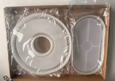 Formy silikonowe do żywicy DIY + GRATIS — praca Back2Box, Kusowo