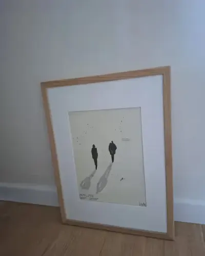 Grafika artystyczna MOTLJUS 30×40 cm — praca Monika, Łódź